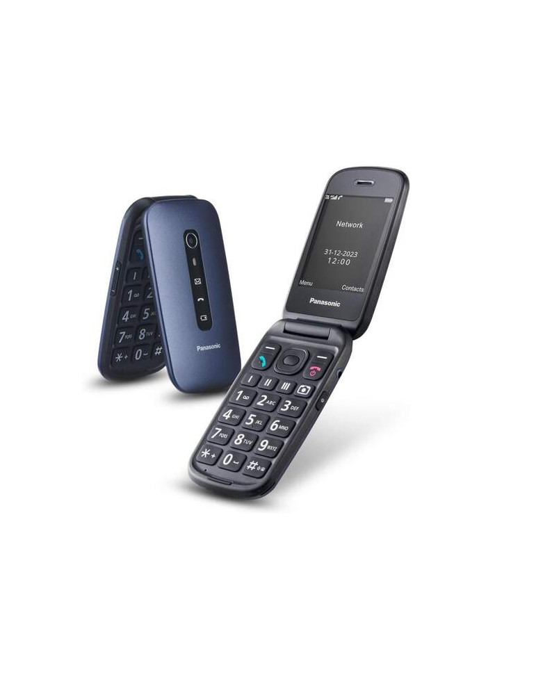 Teléfono Senior Panasonic Kx-tu550 Azul