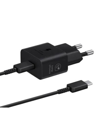 Cargador con Cable Samsung 25 W - Negro