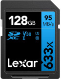 Tarjeta Lexar™ Blue Series 633X SDXC™ USH-I 128GB 95MB/s