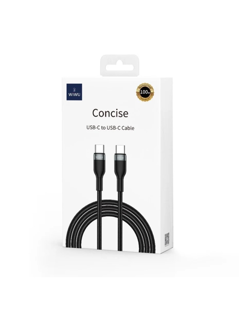 WiWu Wi-C017 Concise USB-C To USB-C Cable 120CM