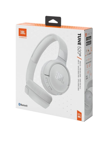 Auriculares de Diadema JBL Tune 520BT Blanco