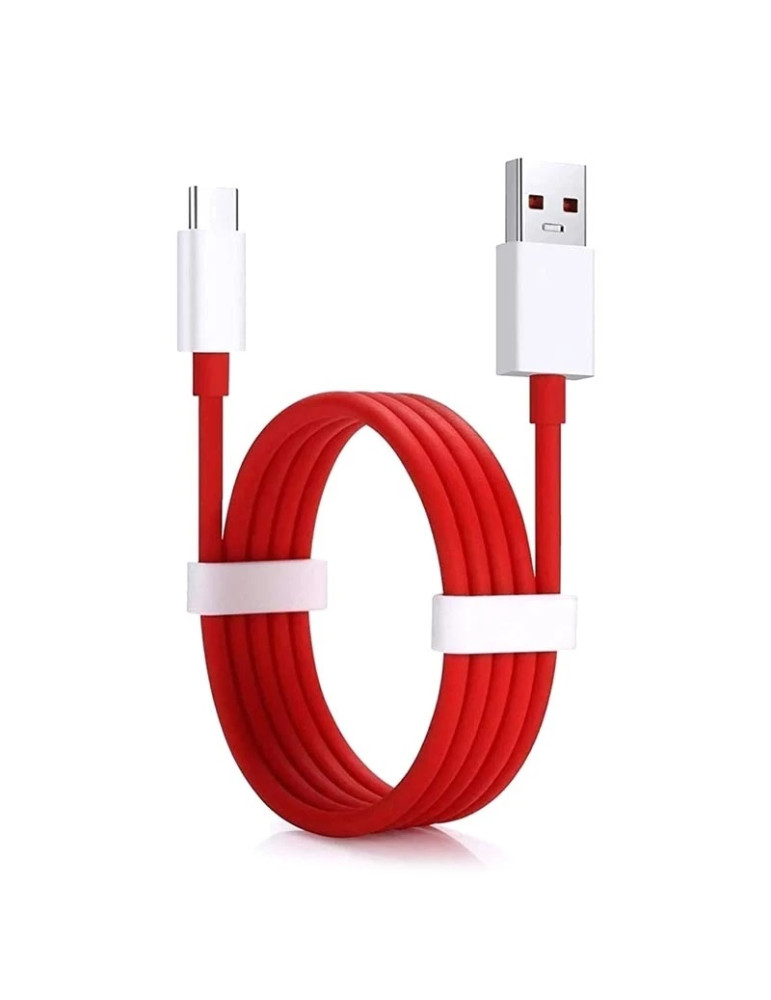 Cable OnePlus Warp Charge Tipo-C (150cm) Rojo