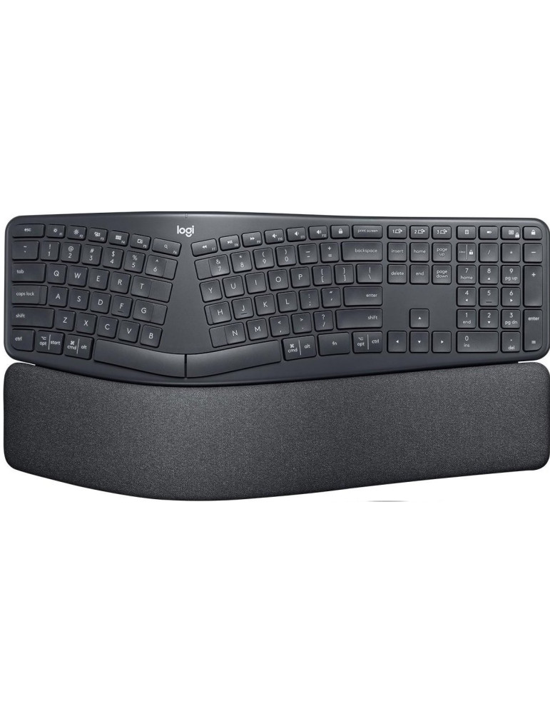 Teclado Inalámbrico Ergonómico Logitech K860 Negro