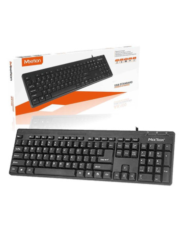 Meetion K100 USB Teclado con Cable Español