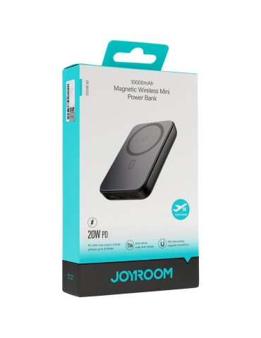 JOYROOM JR-W2020 10000mAh Batería Portátil Inalámbrica + Magsafe 20W PD Dual USB A + USB C