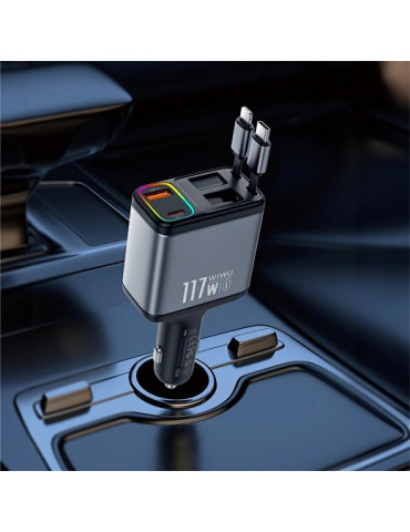WiWu Wi-QC027 Cargador rápido de coche Exeed 117W