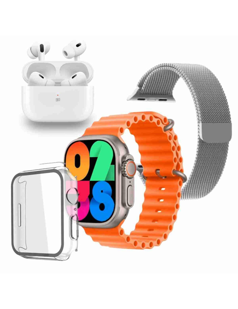 Pack Smartwatch Taurowatch Ultra 9.0 + Auriculares Inalámbricos Pro