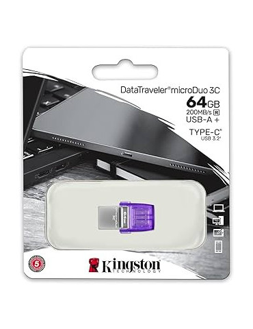 Pendrive Kingston Technology DataTraveler microDuo 3C 64 GB