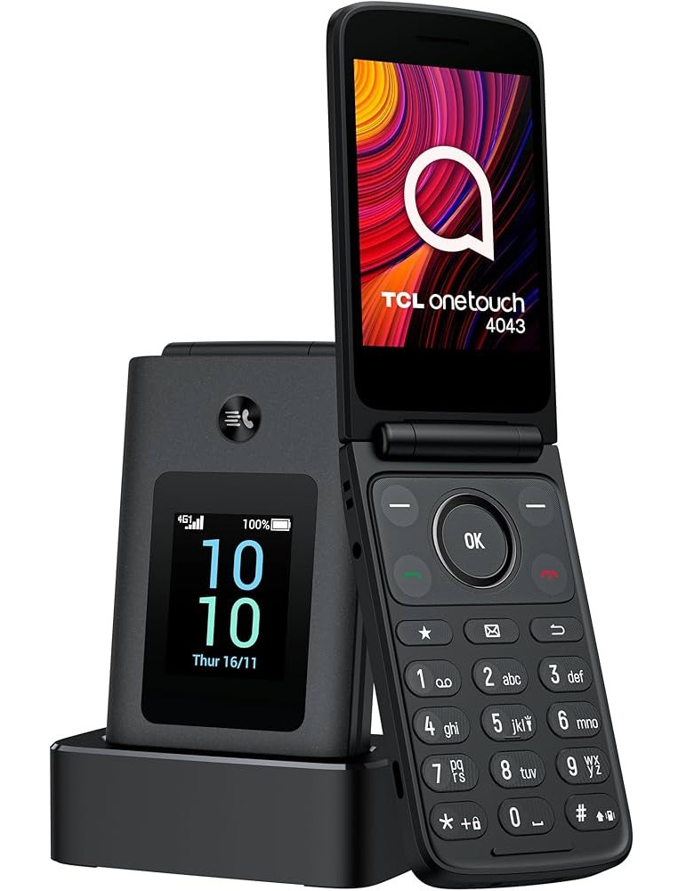 TCL OneTouch 4043 4G Dark Night Grey ESP