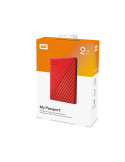 Western Digital My Passport 2TB 2.5" HDD USB 3.2 Rojo