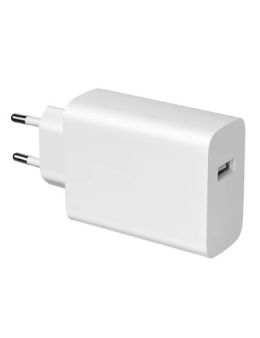 Vivo 80W Flash Charger, Universal, USB, 100-240V, Blanco