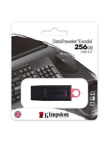 Pendrive Kingston DataTraveler Exodia 256GB USB 3.2