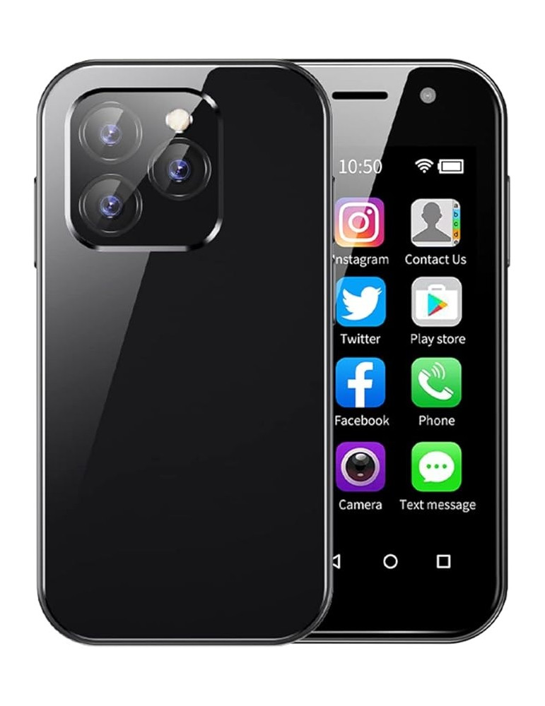 Mini Smartphone SOYES XS 14 Pro 4G Negro 3GB RAM 32GB ROM Negro