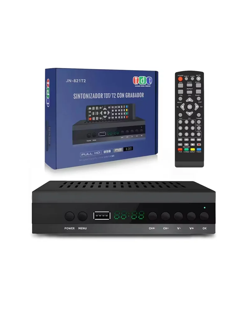 Sintonizador de TDT/T2 JN-821T2