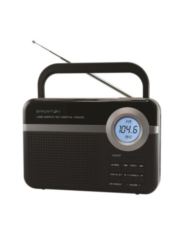 Radio Portátil Digital Brigmton BT-251 FM