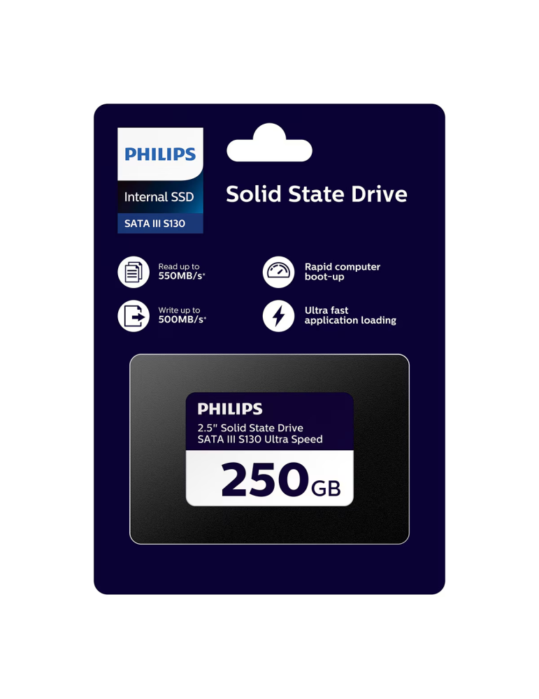 Disco SSD Interno SATA3 250GB Philips FM25SS130B S130 Ultra