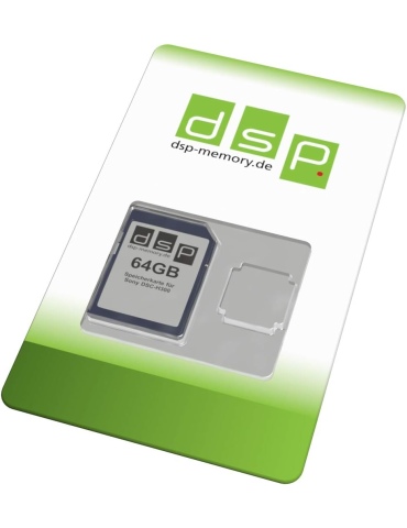Tarjeta SD DSP 64GB DSC-H300 für Sony