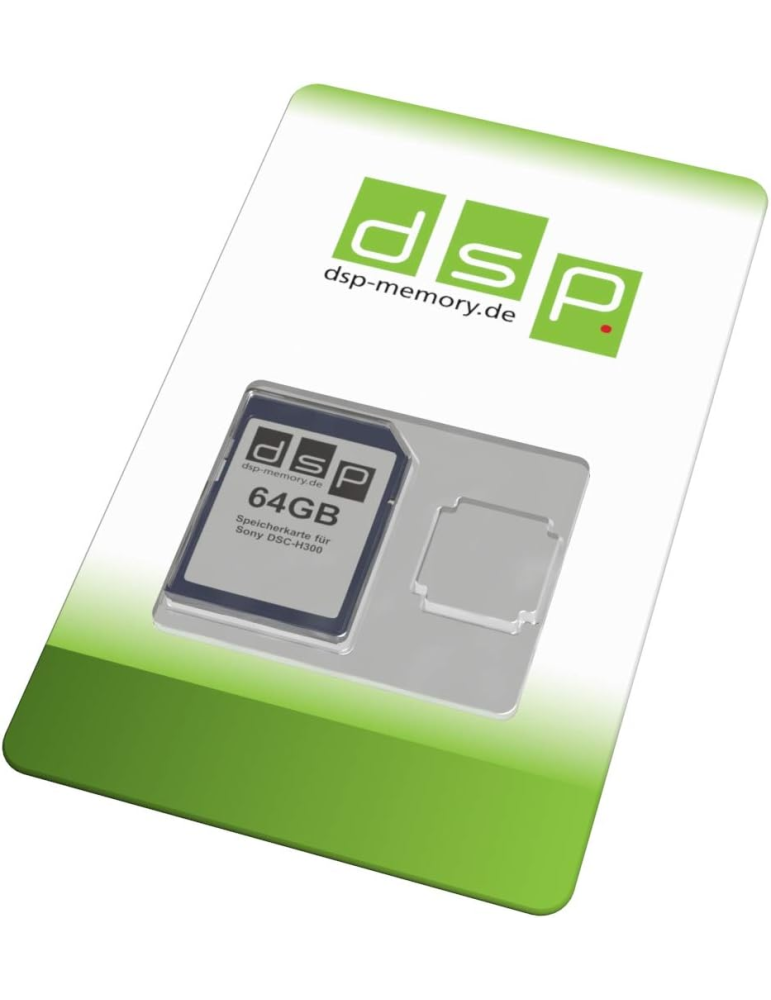 Tarjeta SD DSP 64GB DSC-H300 für Sony