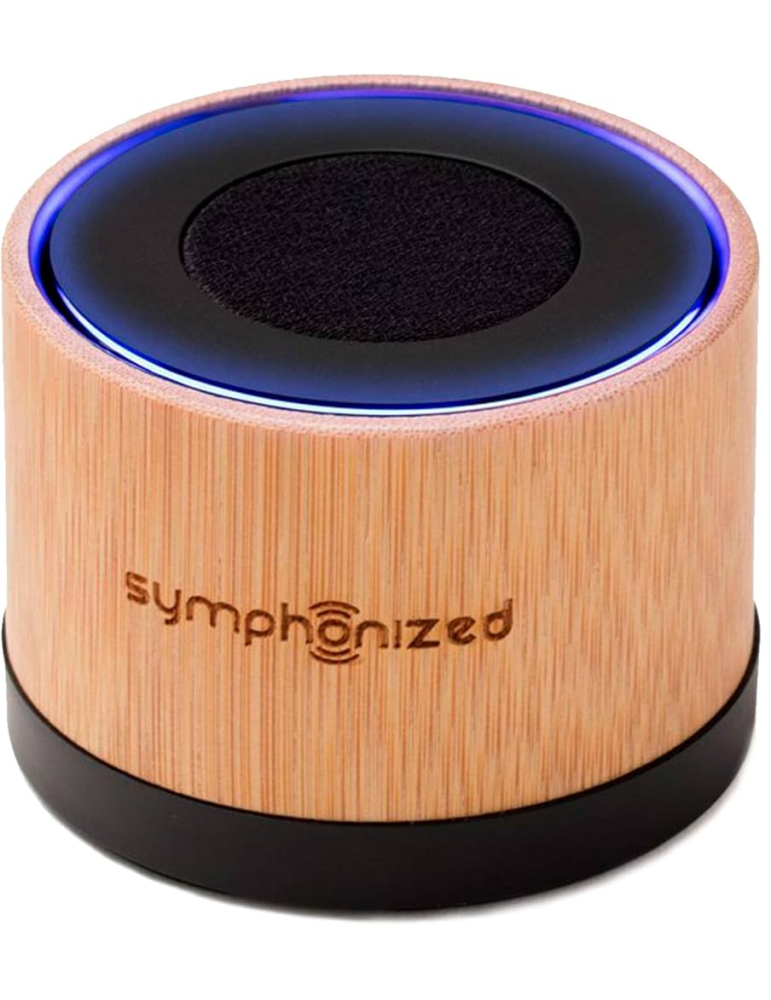 Symphonized NXT Premium Altavoz Portátil con Bluetooth de Madera de Bambú