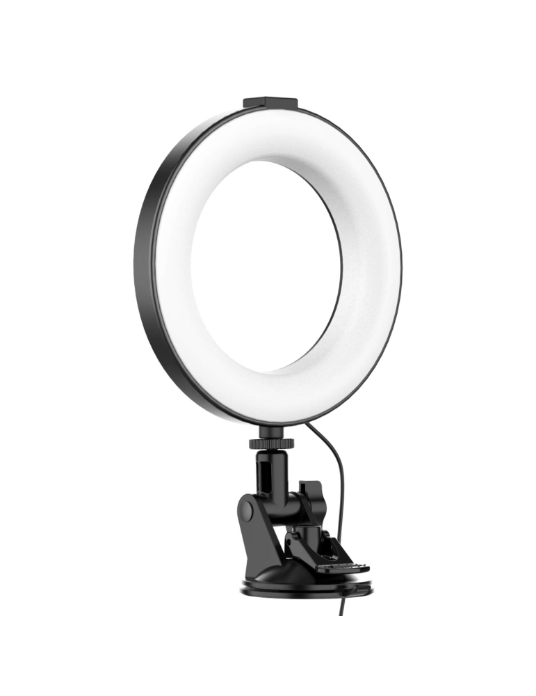 VIJIM CL05 Lámpara Circular LED con Ventosa para Móviles, Tablets y Portátiles