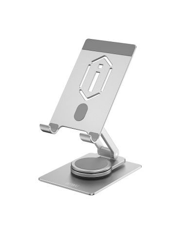 WiWu ZM107 Soporte Para Móviles y Tablets Rotativo 360º de Aluminio