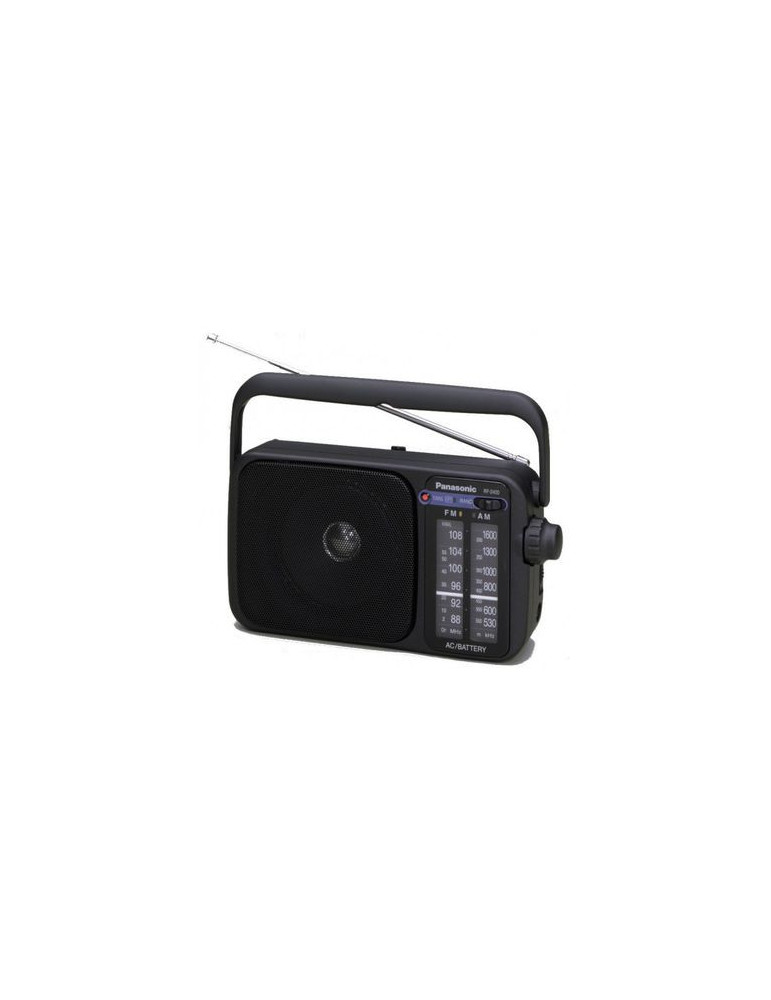 RF2400DEGK Radio Portátil Panasonic Negro