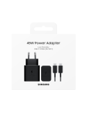 Cargador de Pared Samsung EP-T4511 45 W USB-C Negro + Cable 1.8M / 5A