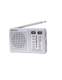 Receptor de Radio FM/AM Sanyo KS108P + Entrada para Auriculares