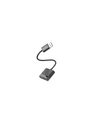 MTK Adaptador DisplayPort Macho a HDMI Hembra 4K 15CM, Negro