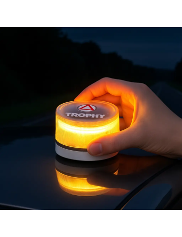 Baliza TROPHY V16 IoT – Señalización de Emergencia Conectada y Certificada por la DGT