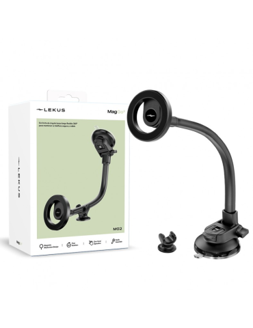 MagGo2 Soporte Magnético Brazo Largo – Fijación Ventosa para Smartphone