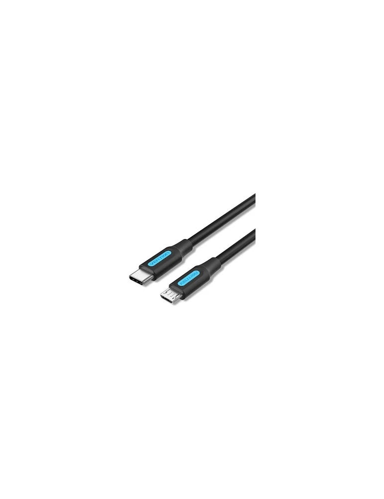 Vention Micro USB‑C Cable 0.5 m – USB 2.0 Negro
