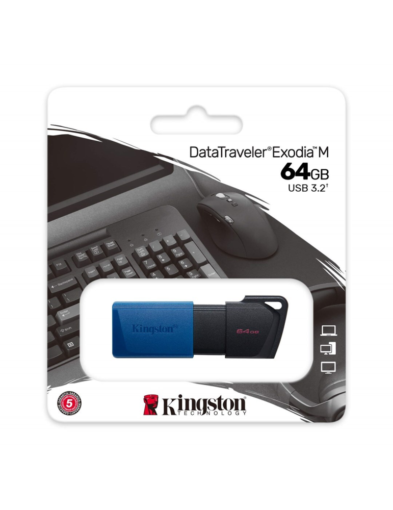 Pendrive 64GB Kingston DataTraveler Exodia M USB 3.2