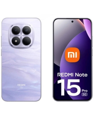 Xiaomi Redmi Note 15 5G – 8 GB RAM • 256 GB • Mist Purple (Púrpura)