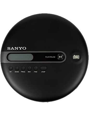 SANYO KS139 – Reproductor CD Discman con Bluetooth y Auriculares
