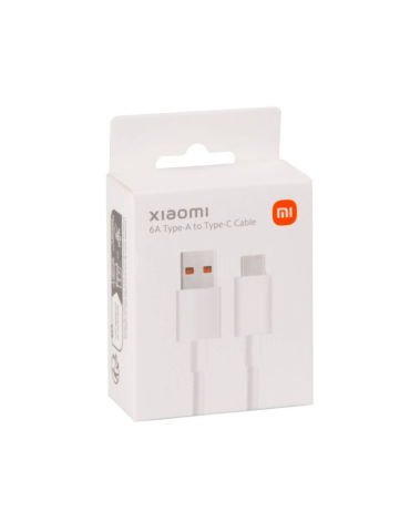 Xiaomi 6A Type-A a Type-C Cable – 1M Blanco