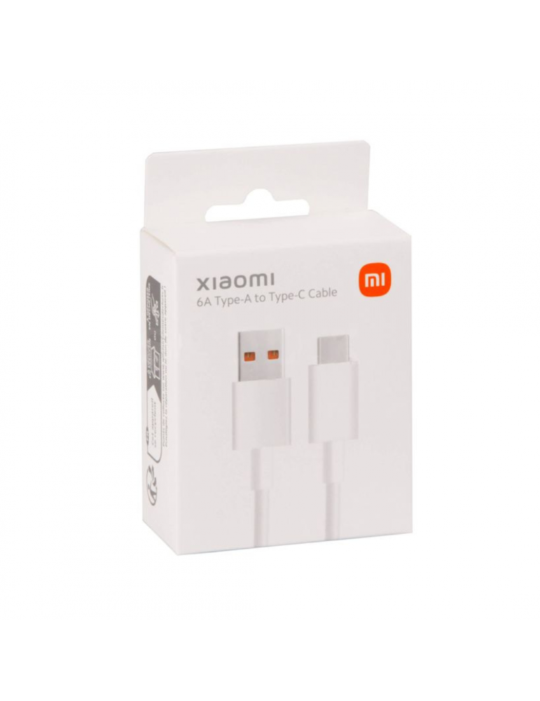 Xiaomi 6A Type-A a Type-C Cable – 1M Blanco