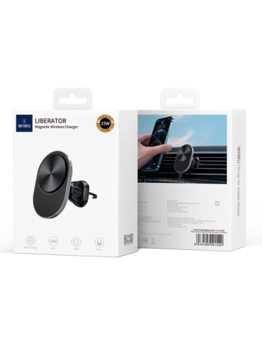 WiWu Liberator Magnetic Wireless Charger + Car Mount