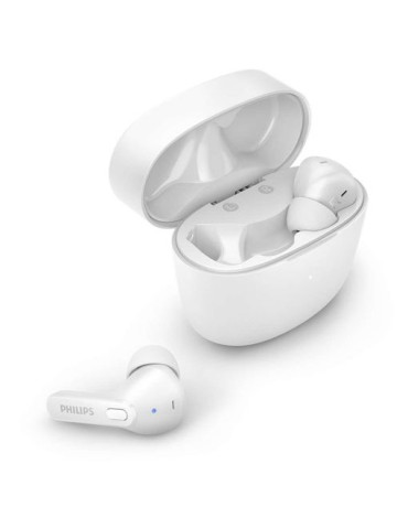 Auriculares In-Ear Philips TAT2206WT/00, True Wireless