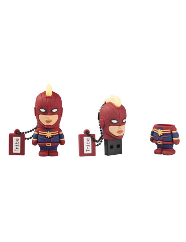 Pendrive TRIBE Memoria USB 32GB Capitana Marvel Disney