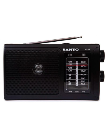 SANYO KS109N Radio FM/AM Portable Negra