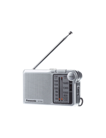 Radio Panasonic RFP150DEGS Radio Portatil Plateada