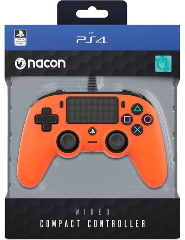 Mando Inalámbrico Nacon para PS4 Naranja