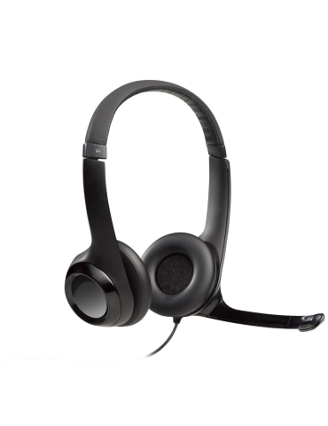 Auriculares Logitech LGT-H390 con USB y Micrófono