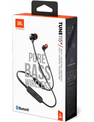 JBL Tune 115Bt Auriculares Bluetooth Negro