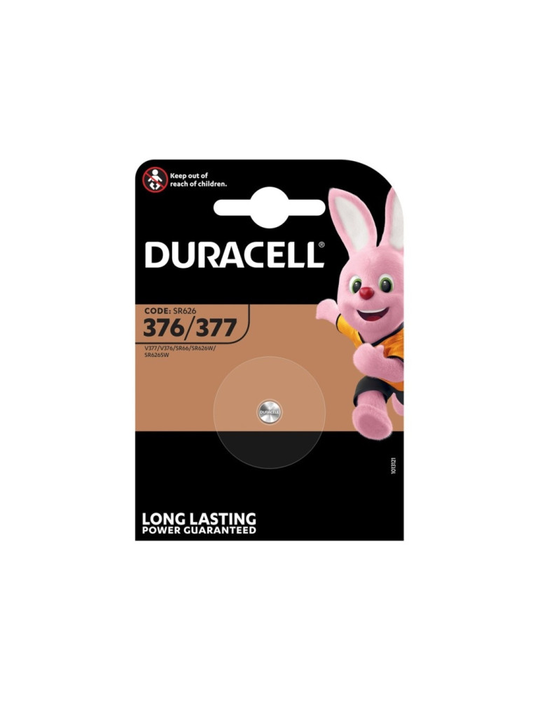 Pack de Una Pila Blister Duracell 377/Sr66